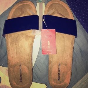 Brand New Mossimo Slip On Sandals Size 8